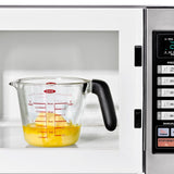 2 Cup Glass Measuring Cup with Lid M5
