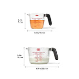 2-Cup and 4-Cup Glass Measuring Cup Set E7