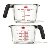 2-Cup and 4-Cup Glass Measuring Cup Set E7