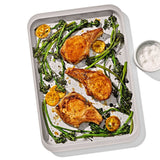 Non-Stick Pro Ceramic Coated Metal Bakeware Half Sheet Pan L5