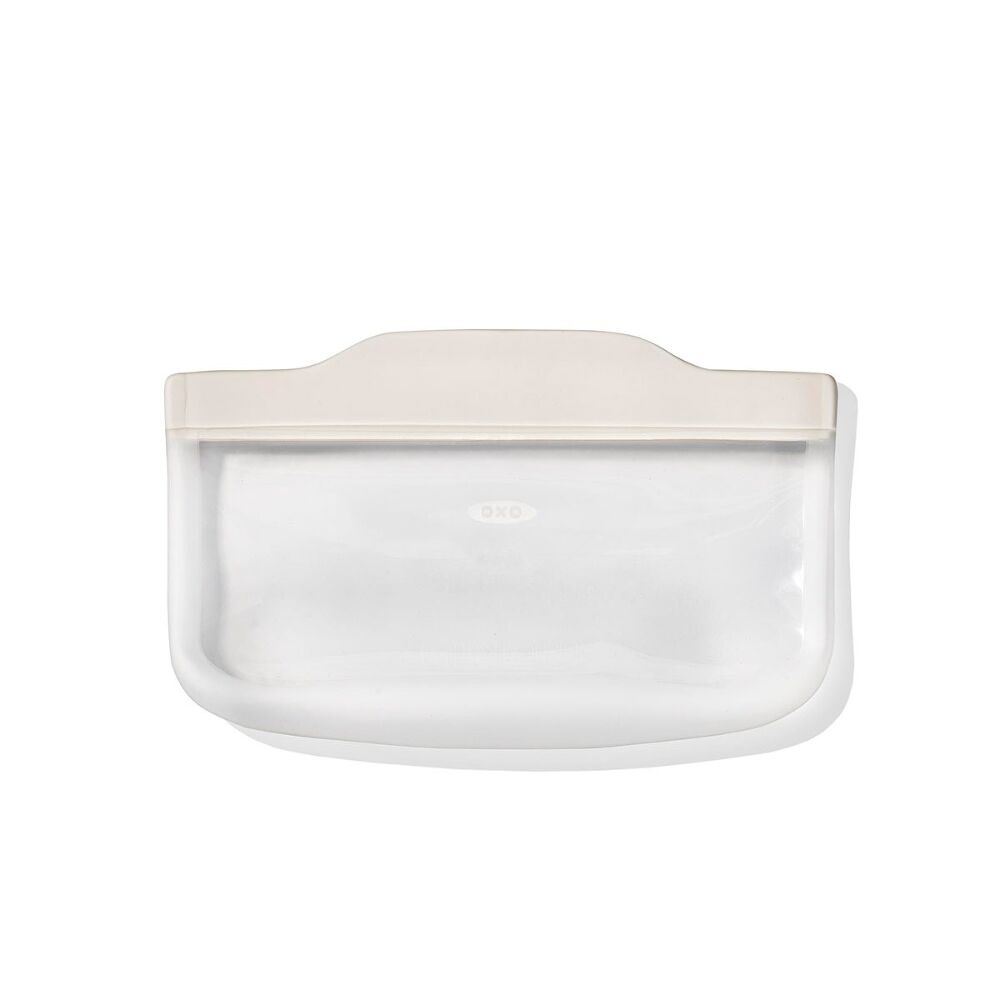 Silicone Reusable Bag - Snack Bag (12 oz) - Oat E9