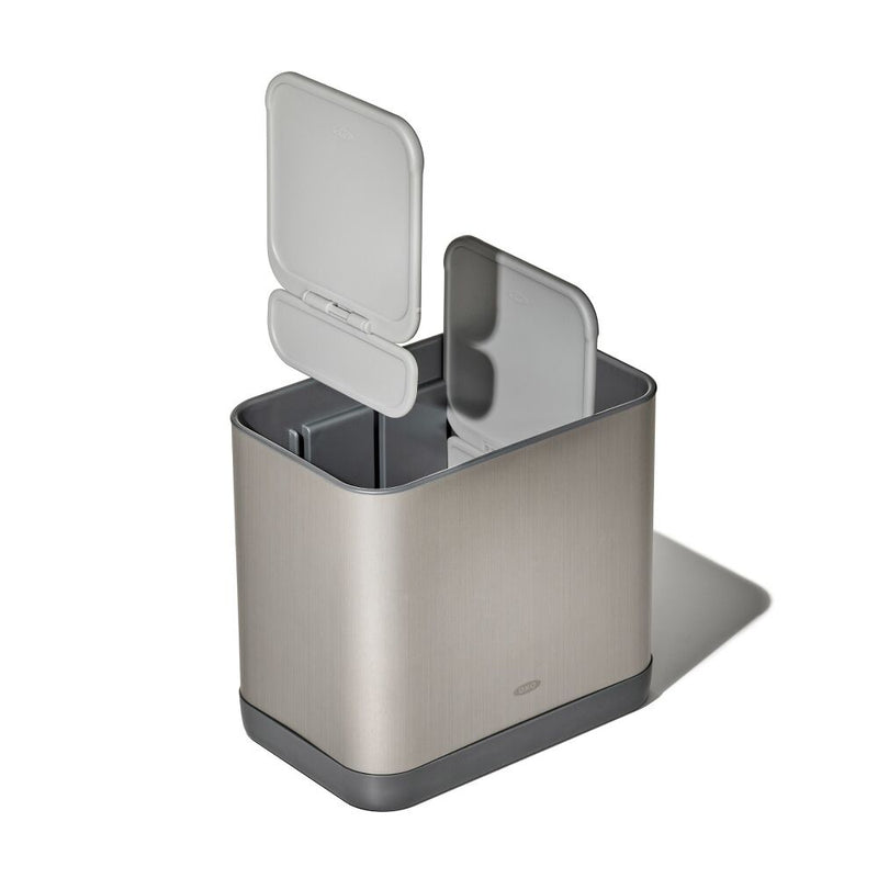 Adjustable Stainless Steel Utensil Holder - Large J5