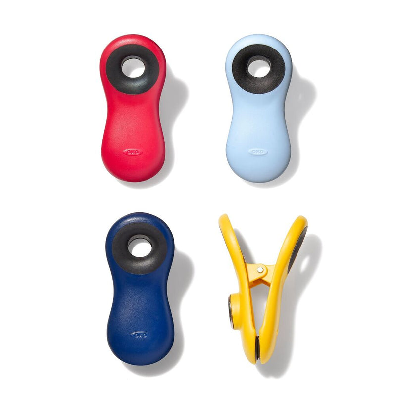 Magnetic All-Purpose Clips - 4-Pack - assorted colors Z0