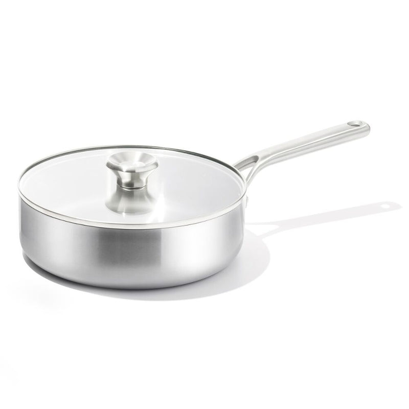 Stainless Steel Mira Series 3.3qt Saute And Lid F8