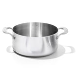 Stainless Steel Mira Series 5.2qt Casserole And Lid Z1