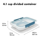 Prep & Go 4.1-Cup Divided Container - Ocean Blue B8