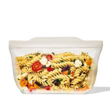 Silicone Reusable Bag - Stand-Up Quart (32 oz) - Oat B1