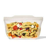 Silicone Reusable Bag - Stand-Up Quart (32 oz) - Oat B1