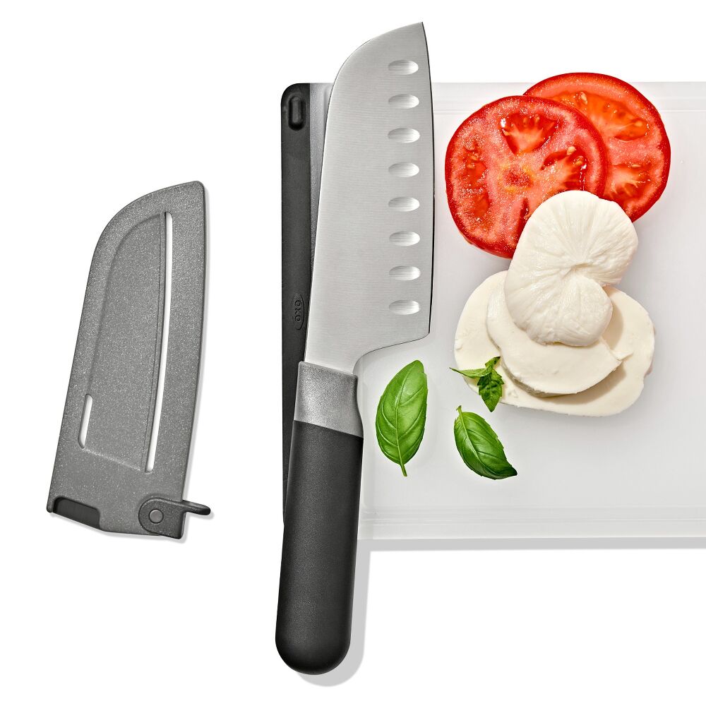 5 in Santoku Knife with Locking Sheath I9