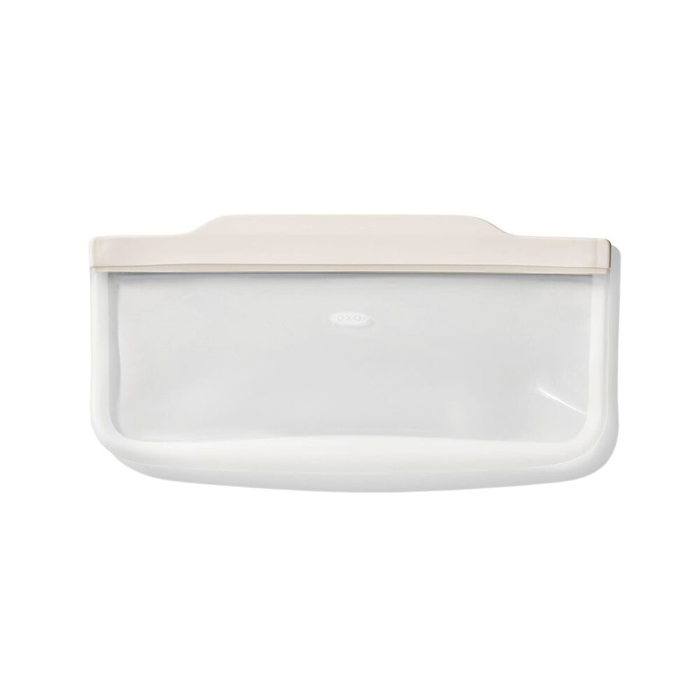 Silicone Reusable Bag - Slim Bag (20 oz) - Oat X5