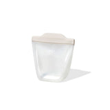 Silicone Reusable Bag - Stand-Up Cup (8 oz) - Oat L6