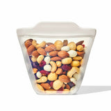 Silicone Reusable Bag - Stand-Up Cup (8 oz) - Oat L6