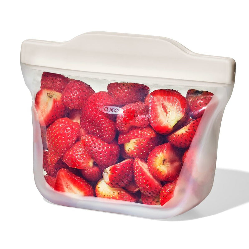 Silicone Reusable Bag - Stand-Up Snack (12 oz) – Oat R1