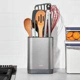 Adjustable Stainless Steel Utensil Holder - Small X4