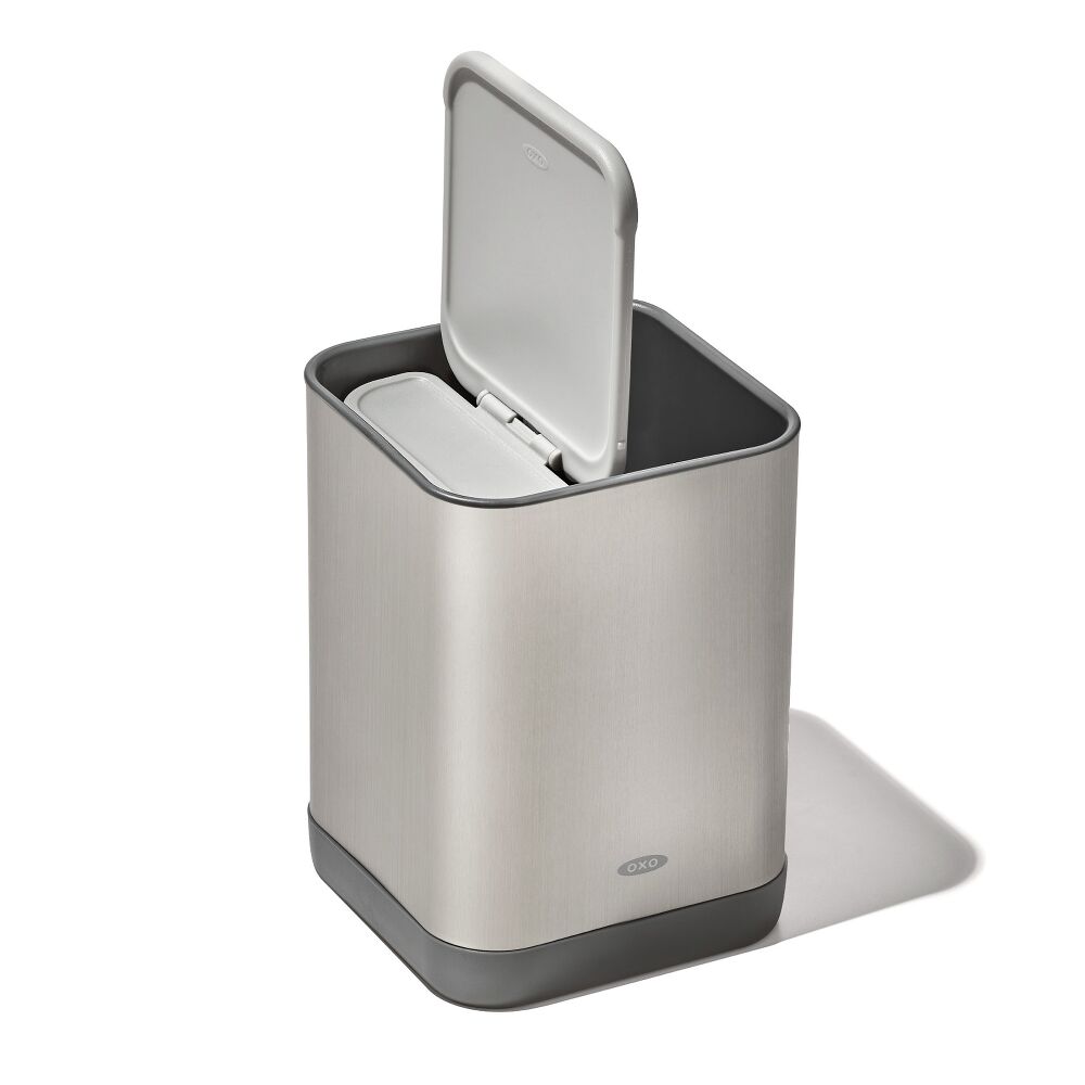 Adjustable Stainless Steel Utensil Holder - Small X4