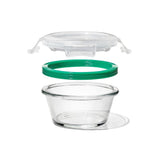 Smart Seal 8-Piece1 Cup Glass Round Container Set L9