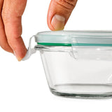 Smart Seal 8-Piece1 Cup Glass Round Container Set L9