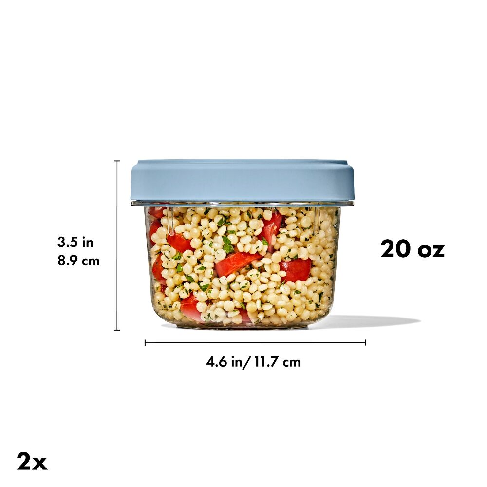 Twist & Stack Container (20 oz) – 2-Pack G6