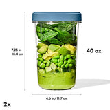 Twist & Stack Container (40 oz) - 2-Pack M8