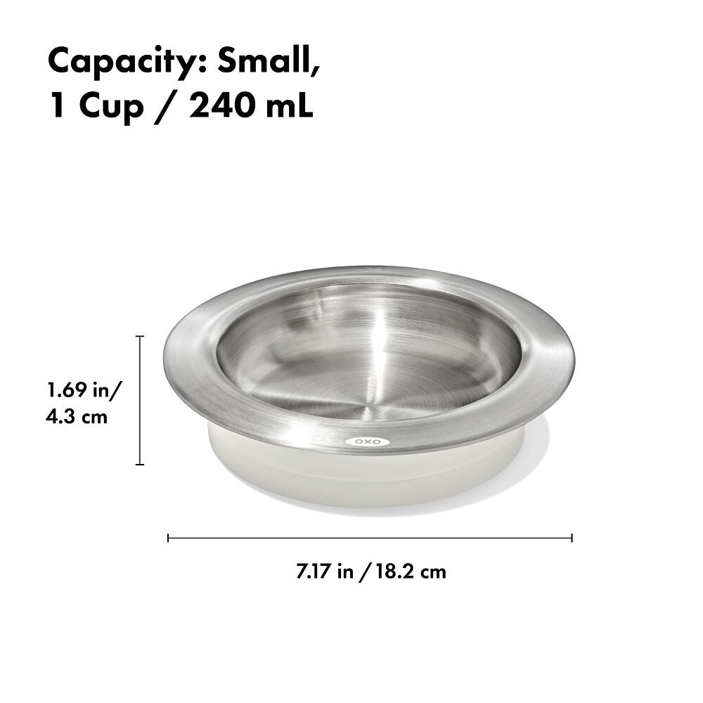OXO Pet Nonslip Bowl - Small, 1 Cup / 240 mL N4