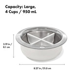 OXO Pet Easy-Clean Slow Feeder - Large, 4 Cups/950 ml B1
