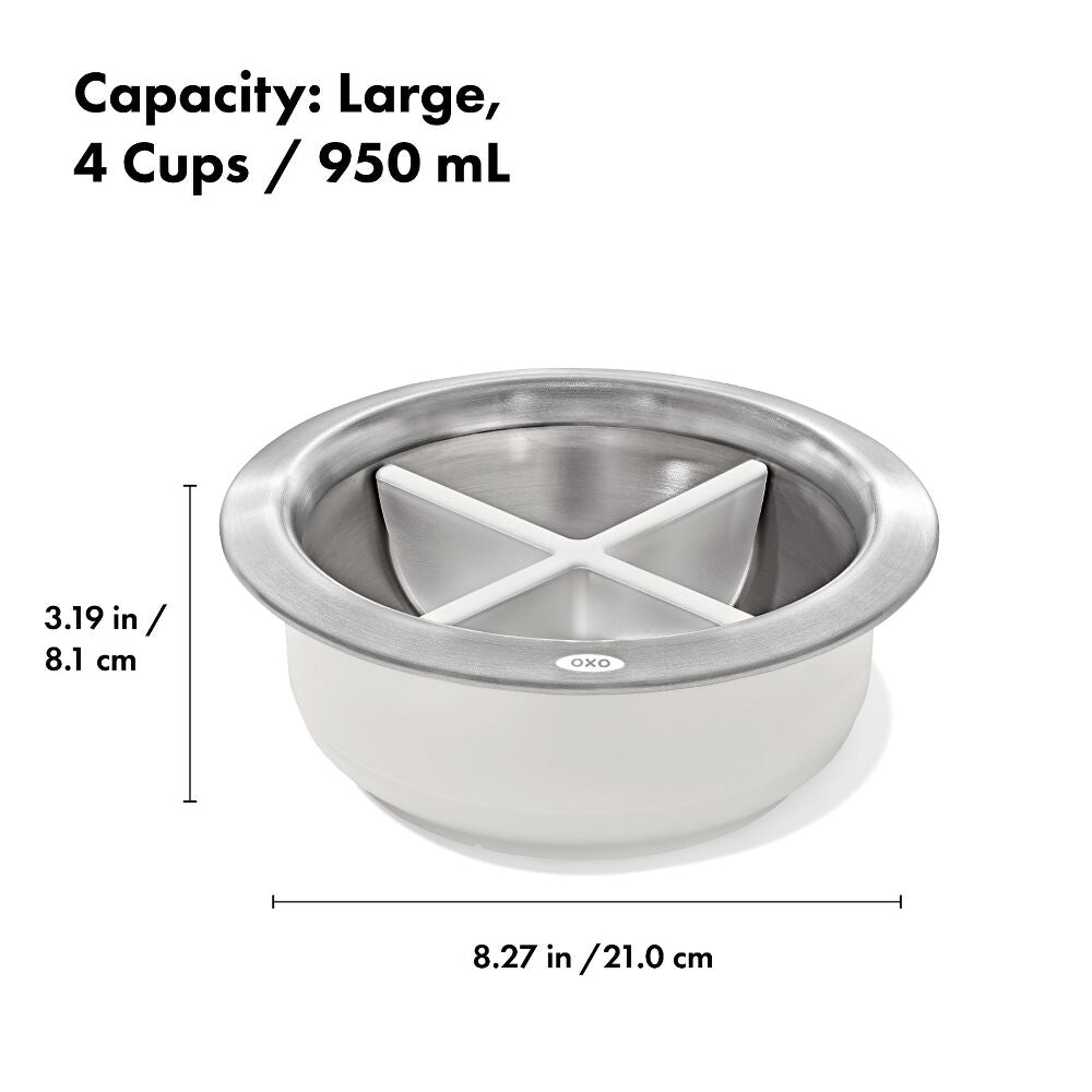OXO Pet Easy-Clean Slow Feeder - Medium, 2 Cups/489 mL N5