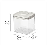 OXO Pet POP Container — Big Square Short — 2.8 Qt/2.6 L O1