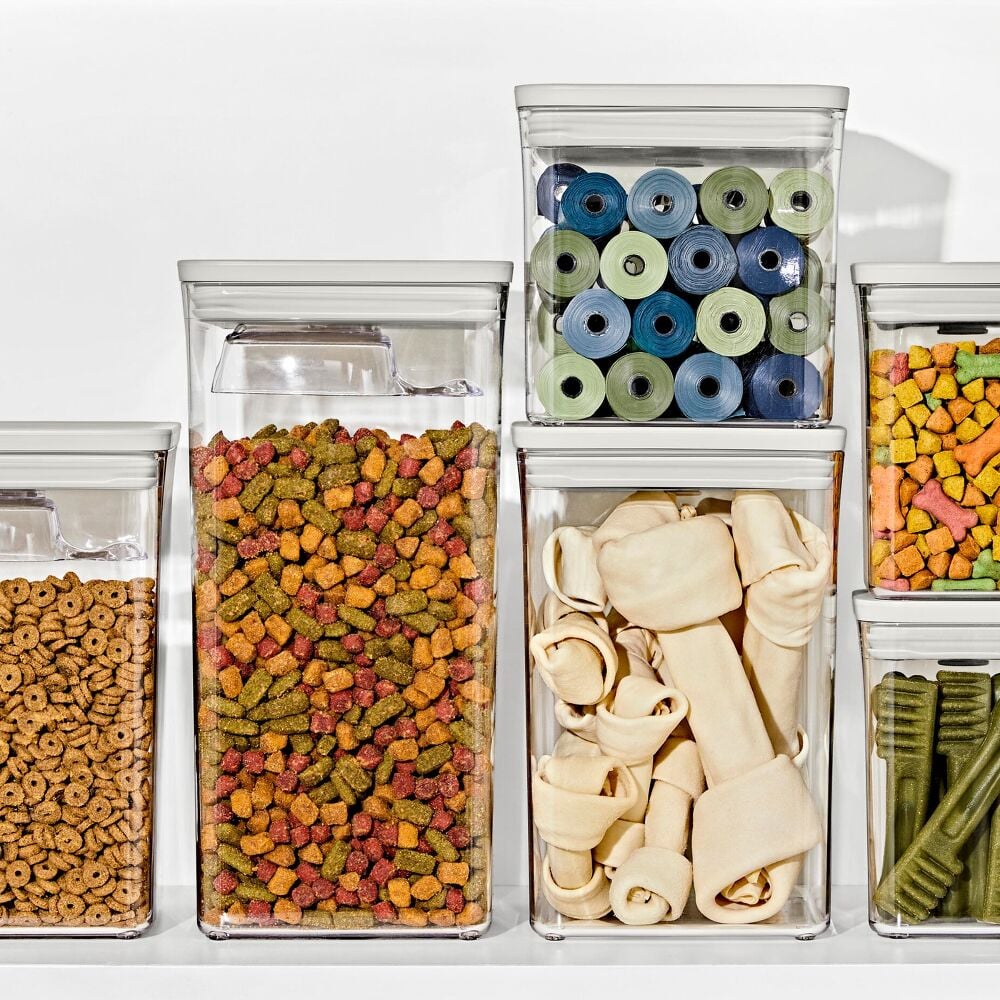 OXO Pet POP Container — Big Square Short — 2.8 Qt/2.6 L O1