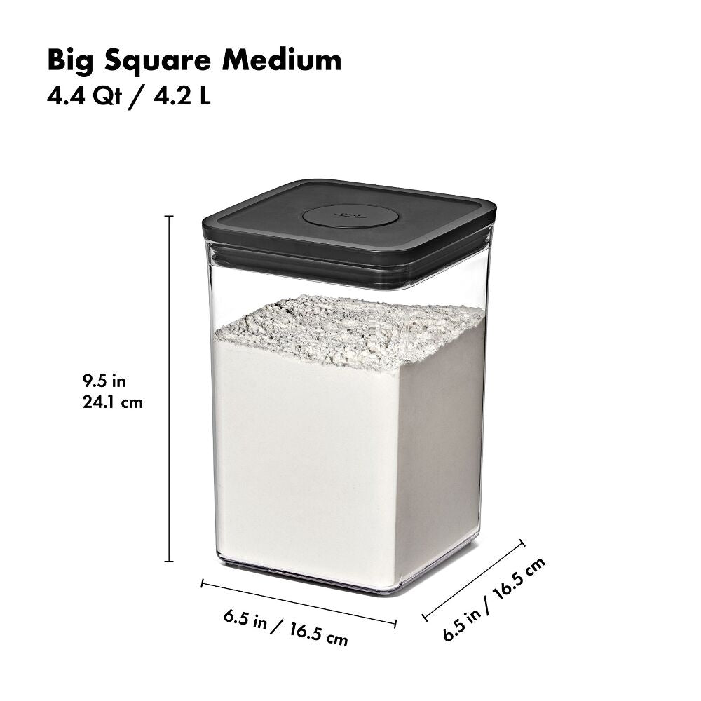 POP Container - Big Square Medium (4.4 Qt/4.2 L) E9