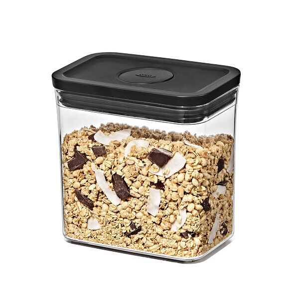 POP Container - Rectangle Short (1.7 Qt/1.6 L) - Matte Black X4