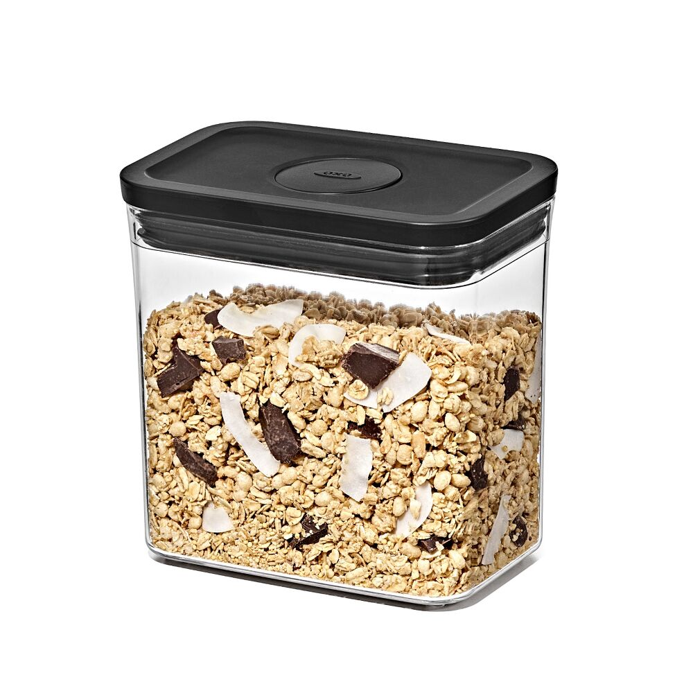 POP Container - Rectangle Short (1.7 Qt/1.6 L) - Matte Black X4