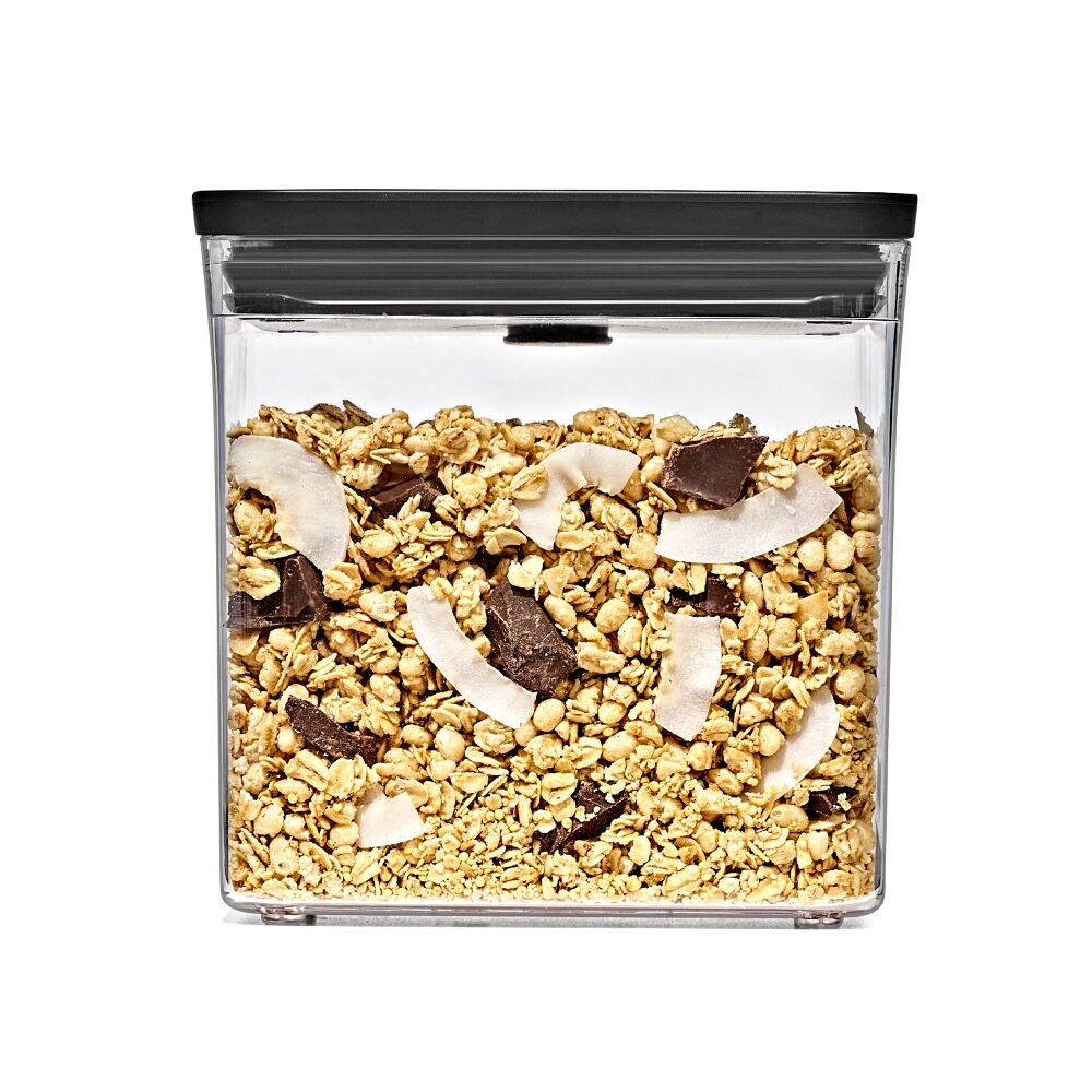 POP Container - Rectangle Short (1.7 Qt/1.6 L) - Matte Black X4