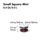 POP Container - Small Square Mini (0.4 Qt.) G2