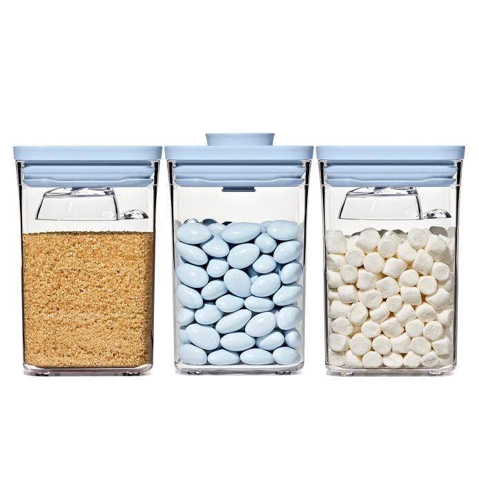 3-Piece POP Container Set with Mini Scoops O1