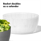 Steel Salad Spinner Q6