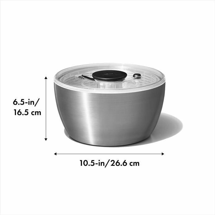 Steel Salad Spinner Q6