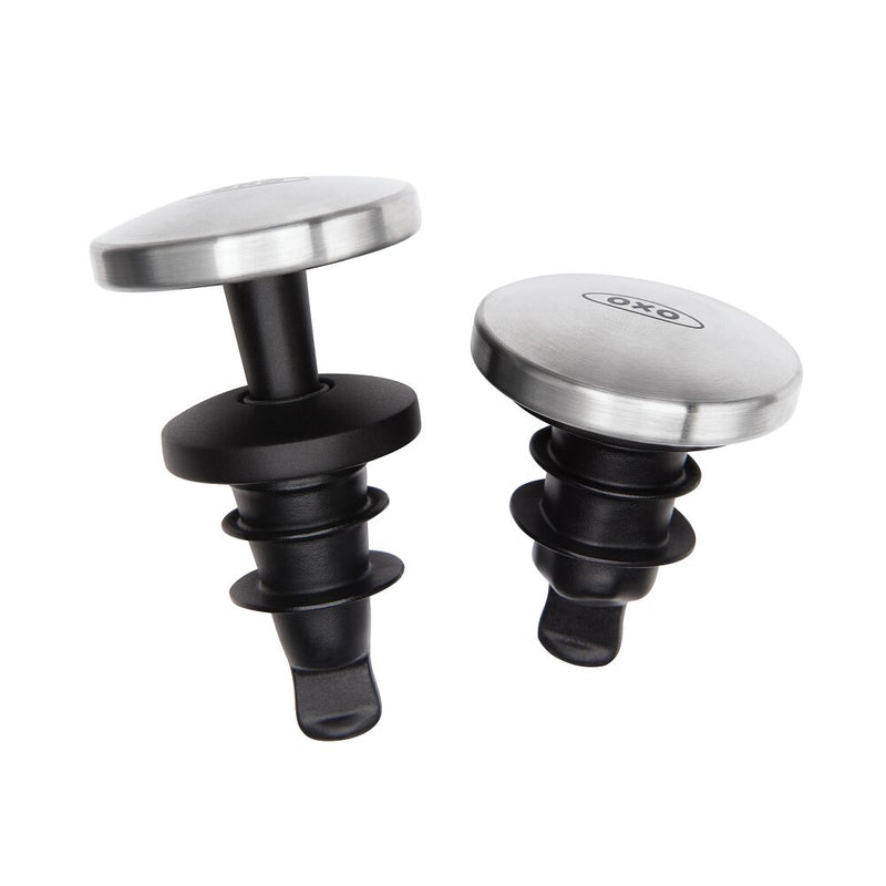 2-Piece Spillproof Wine Stopper X9