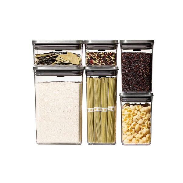 Steel 6-Piece POP Container Set O9