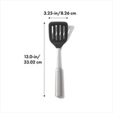 OXO Steel Silicone Flexible Turner H0