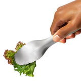 OXO Steel Serving Tongs V6