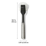 Steel Dish Brush with Replaceable Head V4