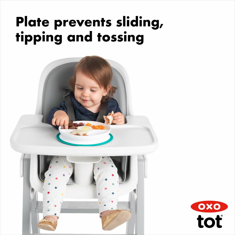 Stick & Stay Suction Divided Plate Y0