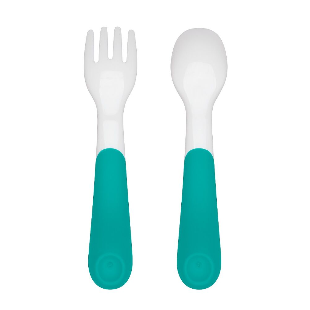 On-the-Go Plastic Fork and Spoon Set with Travel Case R2