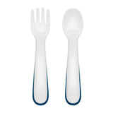 On-the-Go Plastic Fork and Spoon Set with Travel Case M4
