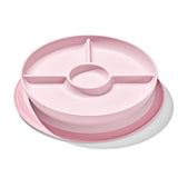 Stick & Stay Suction Divided Plate T9