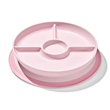 Stick & Stay Suction Divided Plate T9