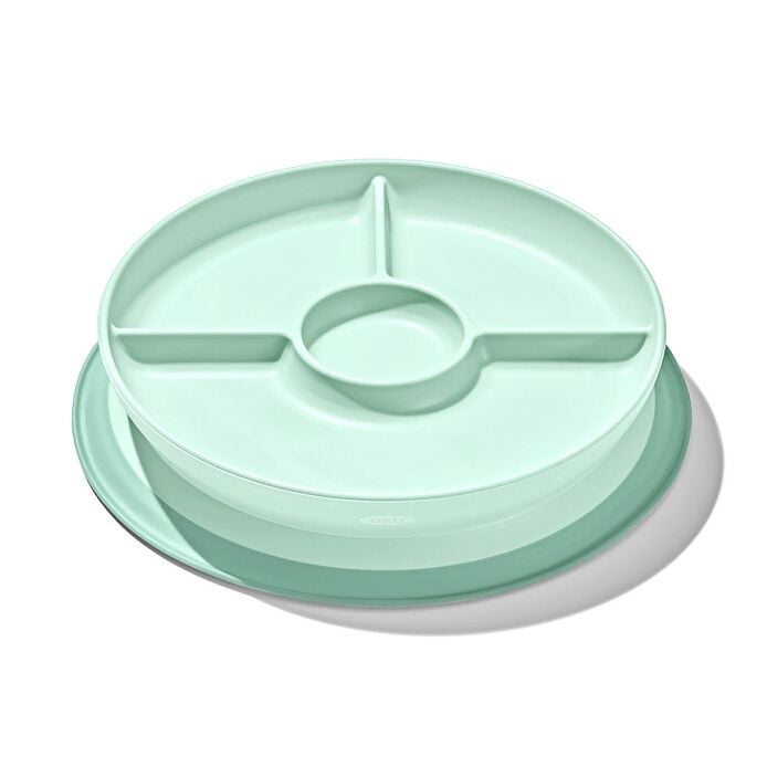 Stick & Stay Suction Divided Plate S5