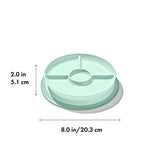 Stick & Stay Suction Divided Plate S5