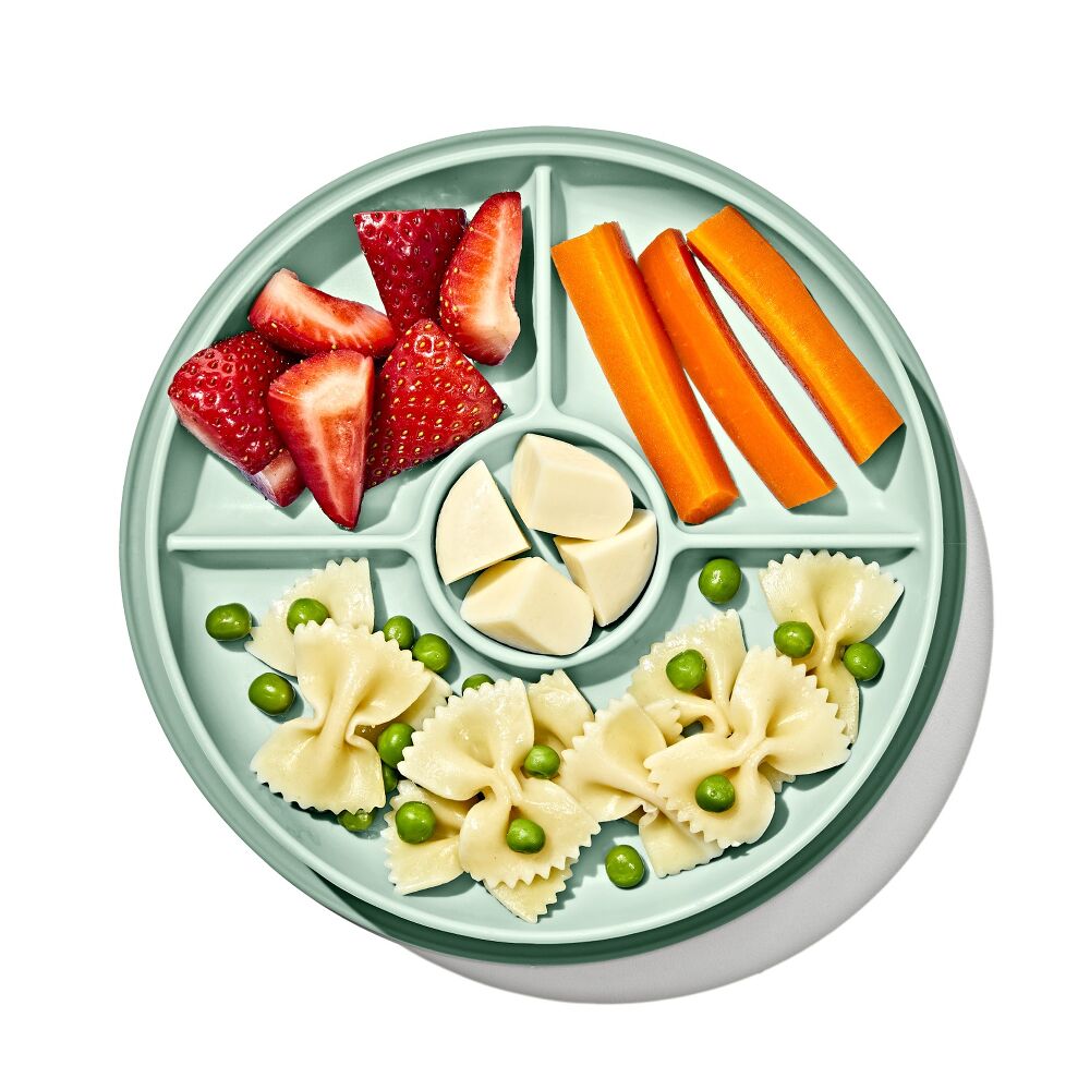 Stick & Stay Suction Divided Plate T9