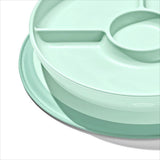 Stick & Stay Suction Divided Plate T9